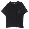 CHROME HEARTS クロムハーツ（原本無） × UNITED ARROWS ユナイデッドアローズ MADE IN USA POCKET TEE バックプリント Tシャツ 半袖カットソー ブラック系 L【中古】