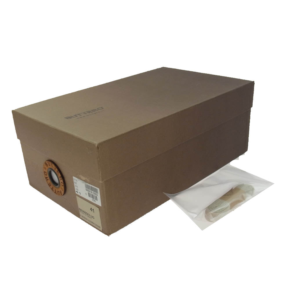 BUTTERO ブッテロ 555219-0002 TANINO タニーノ レザー ローカット スニーカー ブラック系 41【中古】