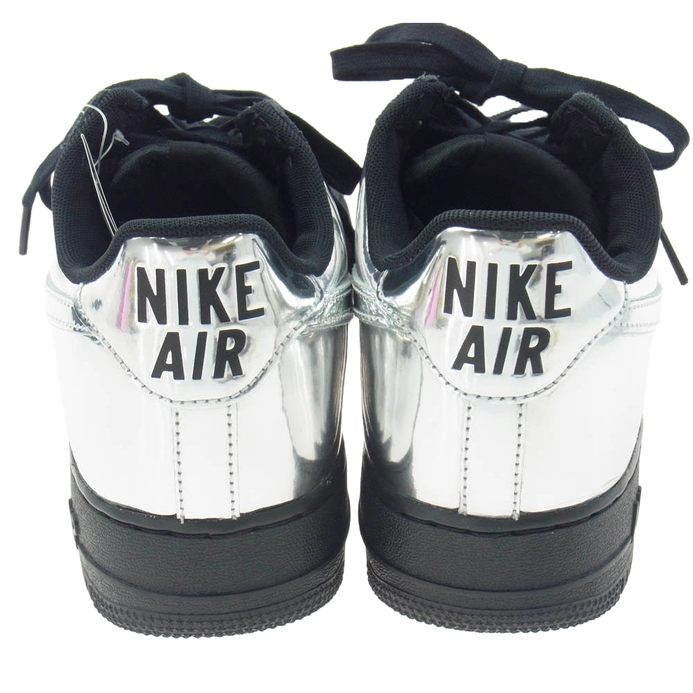 NIKE ナイキ HF2885-001 Air Force 1 Low Black and Metallic Silver エアフォース1 ローカット スニーカー ブラック系 27.5cm【新古品】【未使用】【中古】