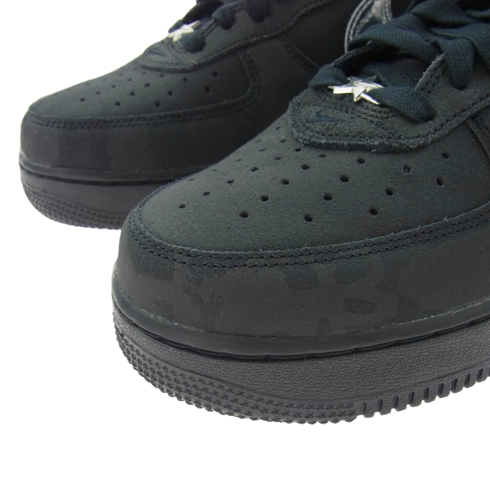 NIKE ナイキ HF2885-001 Air Force 1 Low Black and Metallic Silver エアフォース1 ローカット スニーカー ブラック系 27.5cm【新古品】【未使用】【中古】