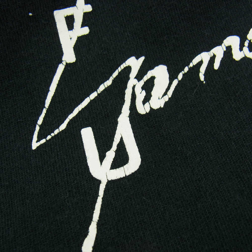 Yohji Yamamoto POUR HOMME ヨウジヤマモトプールオム 21ss HD-T97-082 × NEW ERA PT TEE ニューエラ NO FUTURE ノーフューチャー 半袖 Tシャツ ブラック系 XXL【中古】