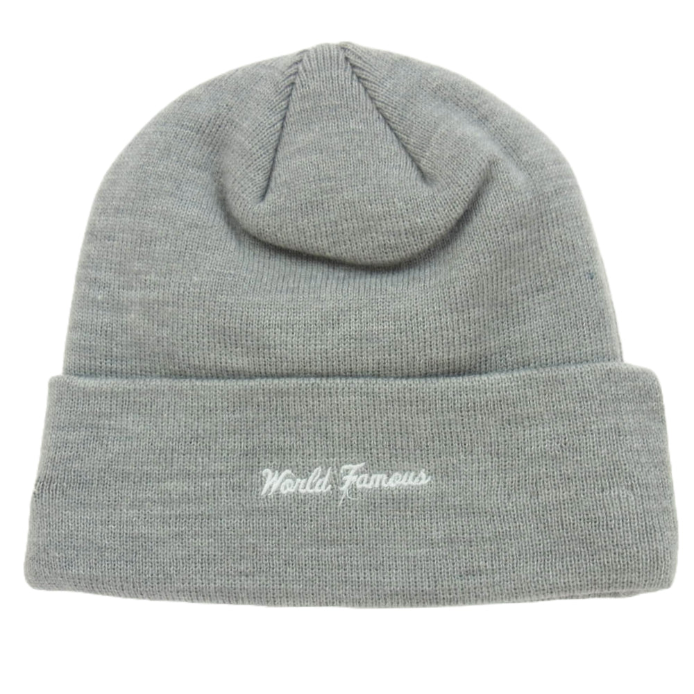 Supreme シュプリーム 24AW New Era Box Logo Beanie ニューエラ ボックスロゴ ビーニー ニット帽 グレー系【美品】【中古】