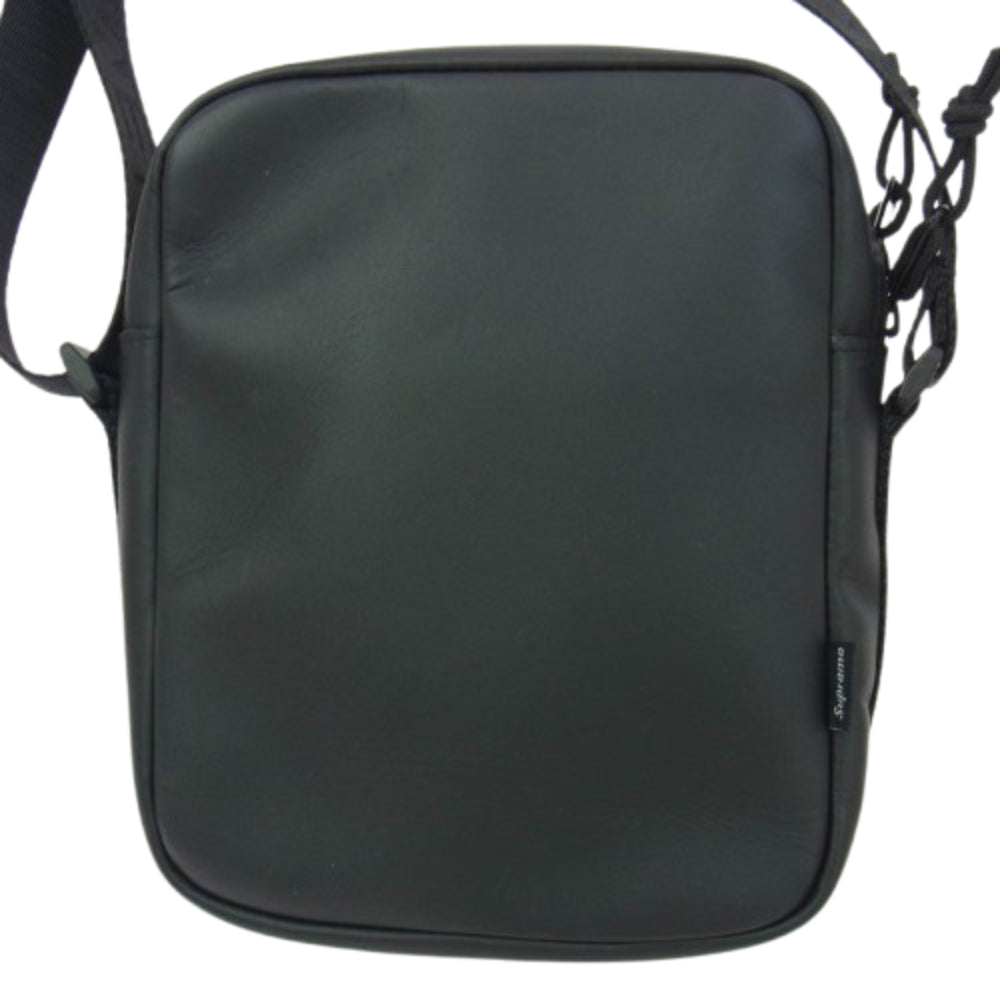 Supreme シュプリーム 23AW Leather Shoulder Bag レザー ウエストバッグ ブラック系【中古】