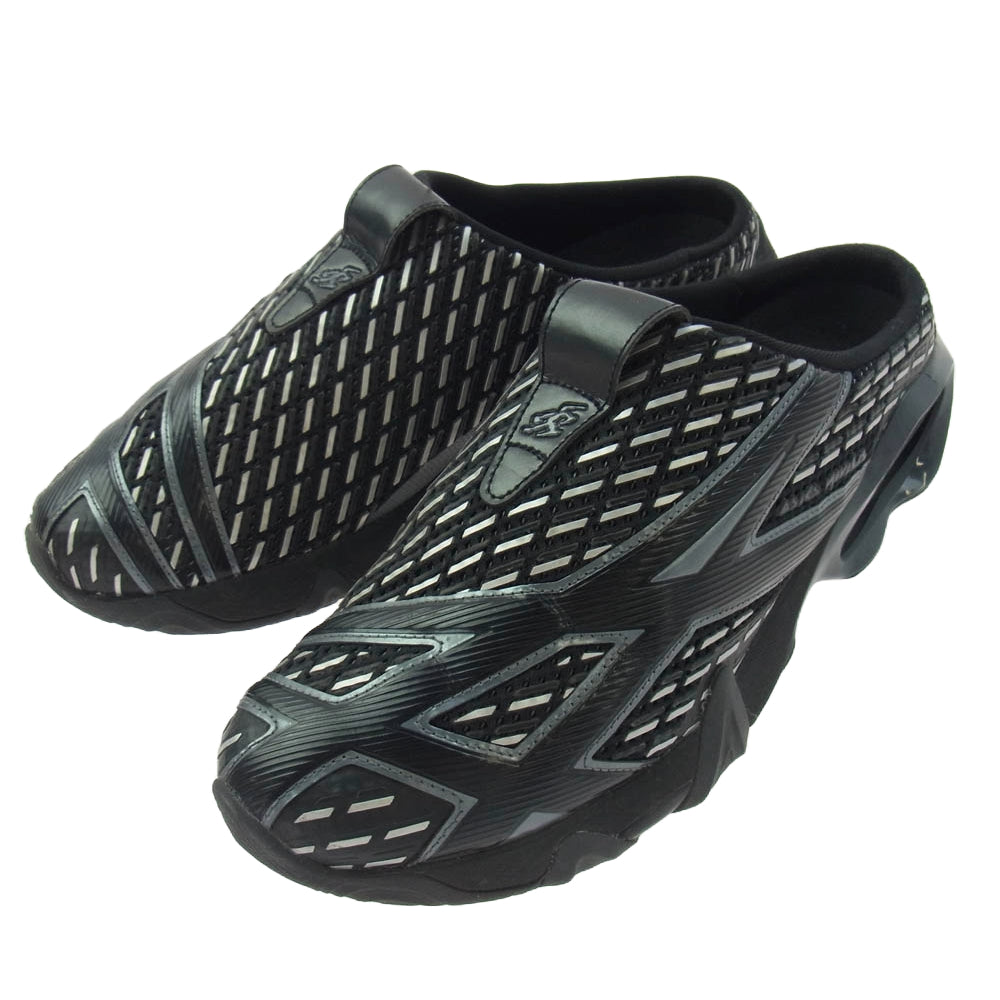 キココスタディノフ ASICS アシックス NOVALIS  GEL-STYRAX 1230A500 ノバリス ノヴァリス ゲル ミュール スニーカー ブラック系 グレー系 28.5cm【中古】
