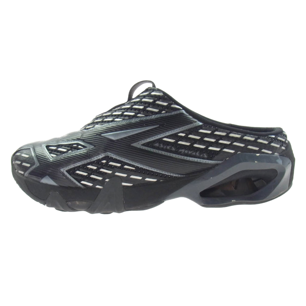 キココスタディノフ ASICS アシックス NOVALIS  GEL-STYRAX 1230A500 ノバリス ノヴァリス ゲル ミュール スニーカー ブラック系 グレー系 28.5cm【中古】