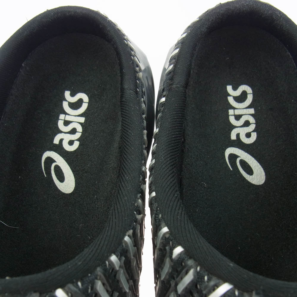 キココスタディノフ ASICS アシックス NOVALIS  GEL-STYRAX 1230A500 ノバリス ノヴァリス ゲル ミュール スニーカー ブラック系 グレー系 28.5cm【中古】