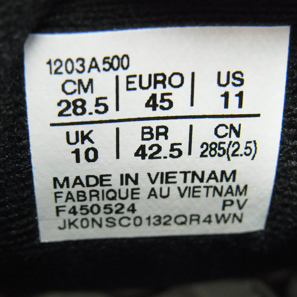 キココスタディノフ ASICS アシックス NOVALIS  GEL-STYRAX 1230A500 ノバリス ノヴァリス ゲル ミュール スニーカー ブラック系 グレー系 28.5cm【中古】