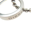 DIESEL ディーゼル ダブル リング ネックレス シルバー系【中古】