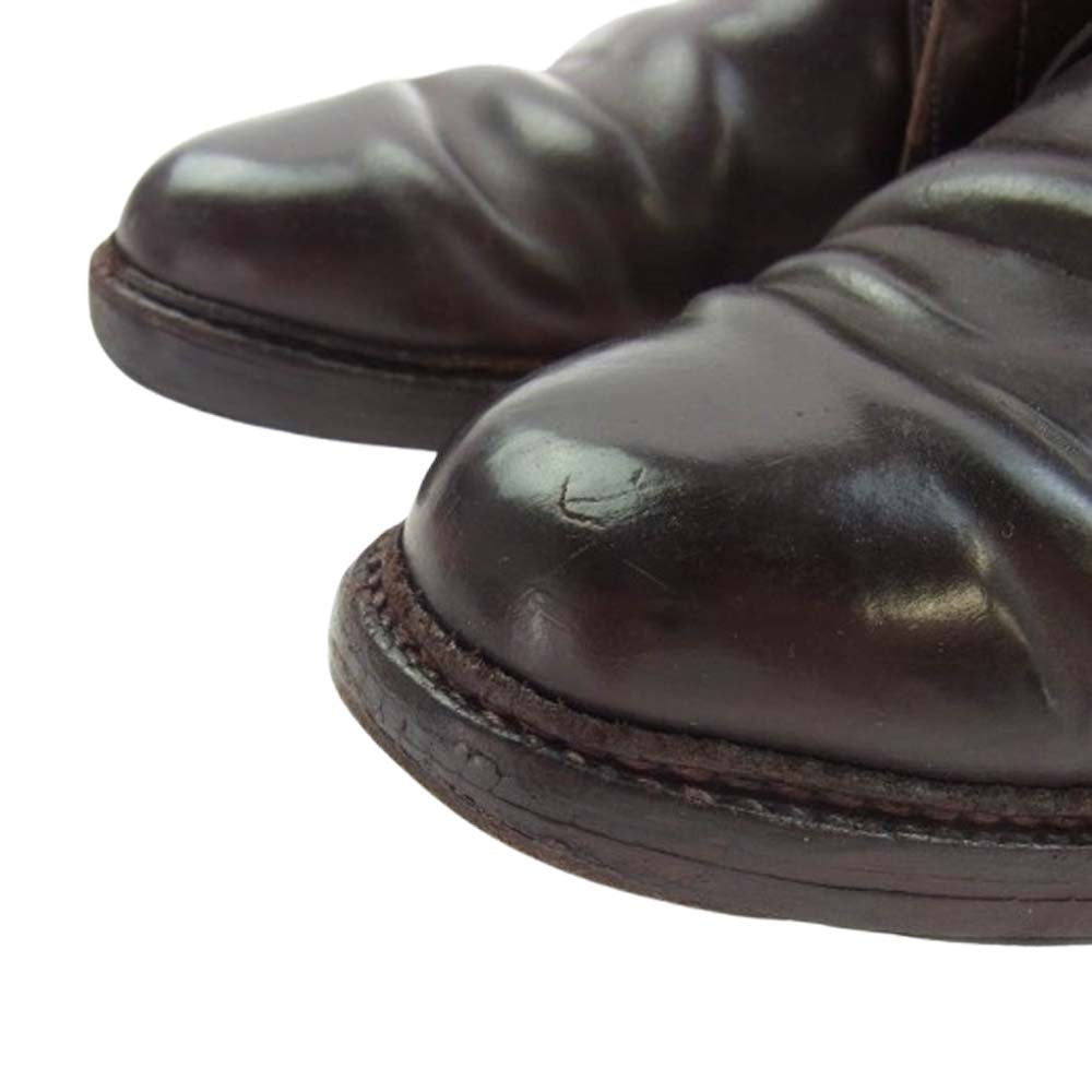 ALDEN オールデン コードバン レザー チャッカブーツ ブラウン系 7【中古】