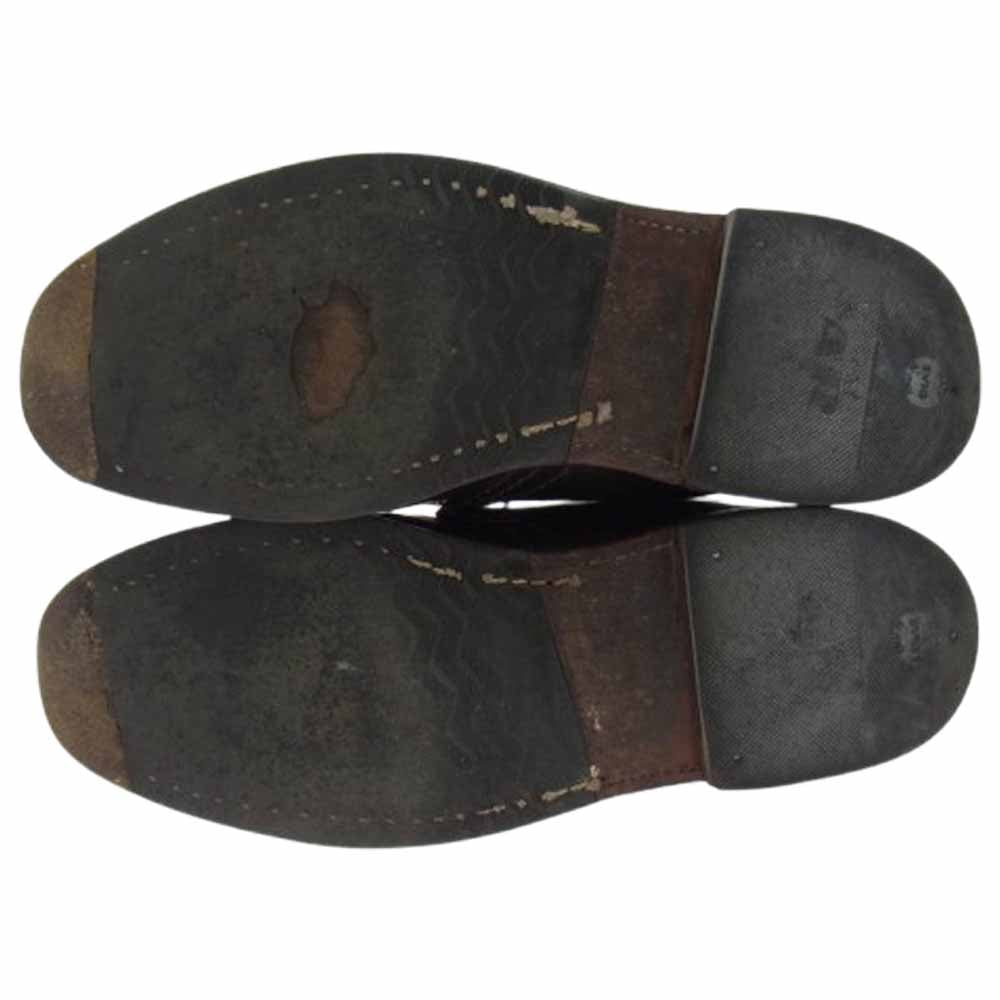 ALDEN オールデン コードバン レザー チャッカブーツ ブラウン系 7【中古】