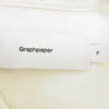 GRAPHPAPER グラフペーパー 22AW GM224-50042B OVERSIZED BD PULLOVER SHIRT  オーバーサイズ プルオーバー ボタンダウン 長袖 シャツ ホワイト系 F【中古】