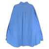 GRAPHPAPER グラフペーパー 22AW GM224-50042B OVERSIZED BD PULLOVER SHIRT オーバーサイズ プルオーバー ボタンダウン 長袖 シャツ ブルー系 F【中古】