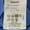 GRAPHPAPER グラフペーパー 22AW GM224-50042B OVERSIZED BD PULLOVER SHIRT オーバーサイズ プルオーバー ボタンダウン 長袖 シャツ ブルー系 F【中古】