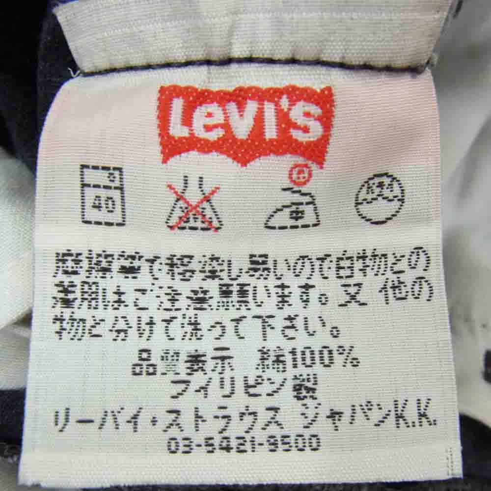 Levi's リーバイス 00's 501 ボタンフライ ストレート デニムパンツ ブラック系 30【中古】