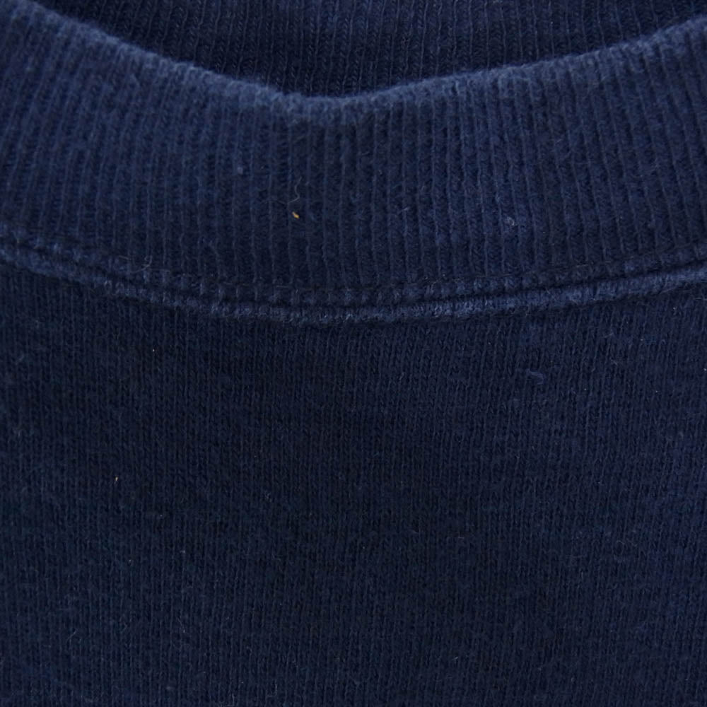 Champion チャンピオン 80's トリコタグ カレッジプリント スウェット ネイビー系 M【中古】
