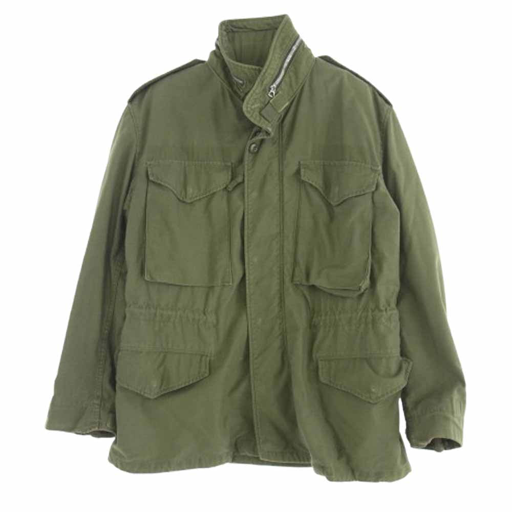ミリタリー Vintage ヴィンテージ US ARMY 2nd TYPE M-65 short small ミリタリージャケット カーキ系【中古】