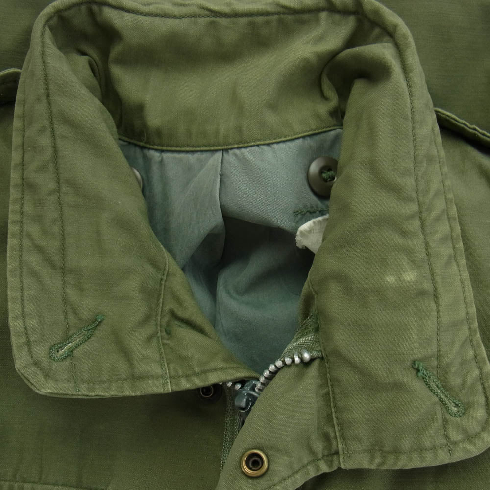 ミリタリー Vintage ヴィンテージ US ARMY 2nd TYPE M-65 short small ミリタリージャケット カーキ系【中古】