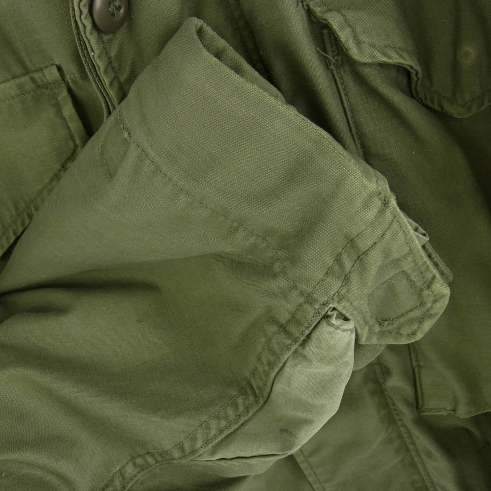ミリタリー Vintage ヴィンテージ US ARMY 2nd TYPE M-65 short small ミリタリージャケット カーキ系【中古】