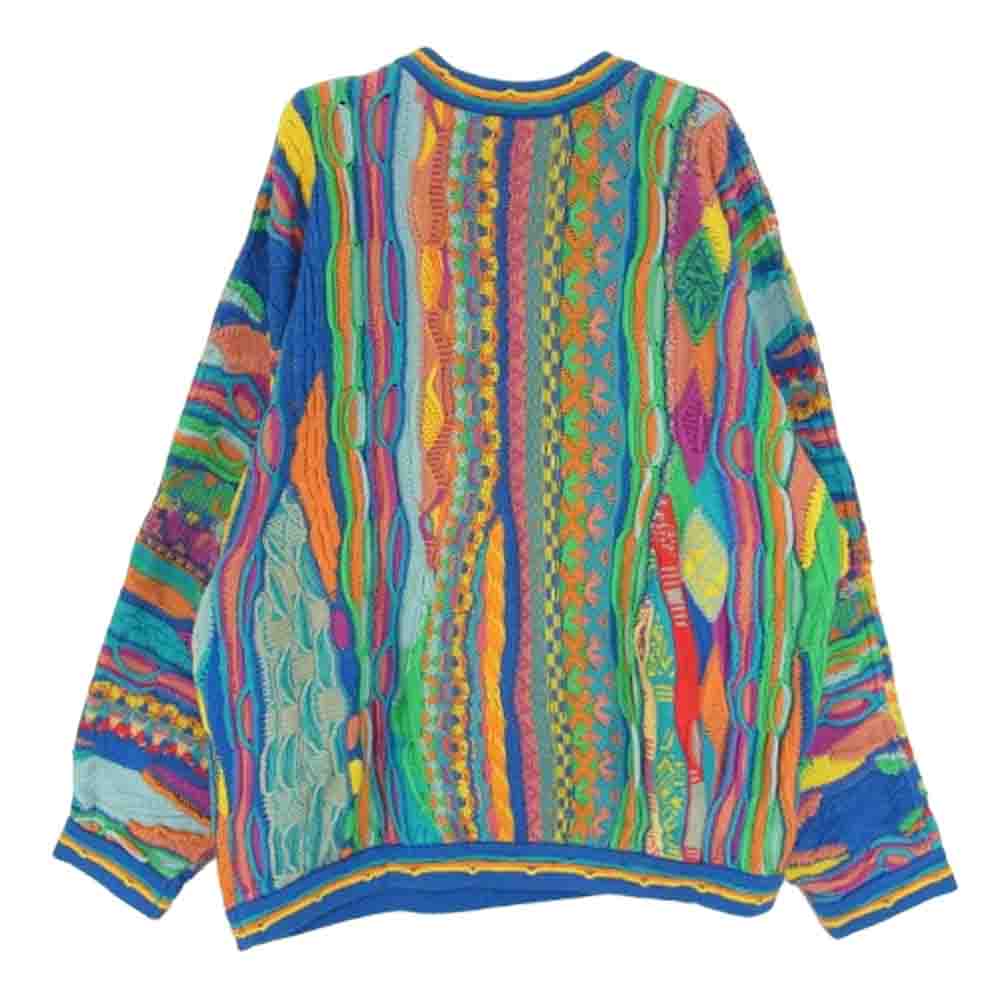 ヴィンテージ 90s COOGI クージー 3D コットン ニット セーター マルチカラー系 M【中古】