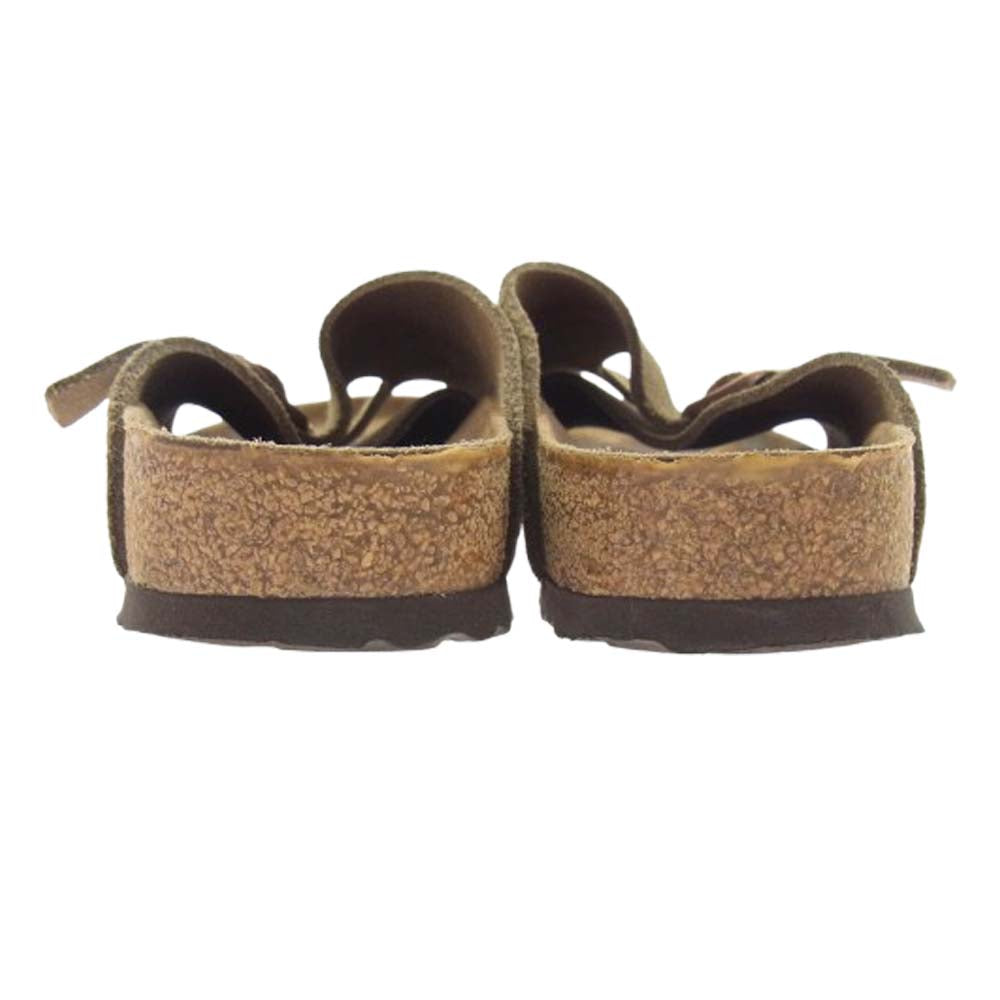 BIRKENSTOCK ビルケンシュトック Zurich チューリッヒ スエード サンダル ライトブラウン系 37【中古】