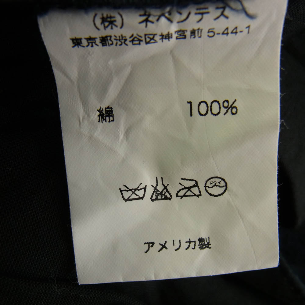 Engineered Garments エンジニアードガーメンツ FWK エンブロイダリ― フラワー刺繍 ショーツ ハーフパンツ ネイビー系【中古】
