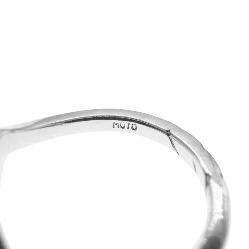 レザーアンドシルバーモト EAGLE RING イーグル リング Sサイズ 14号【中古】