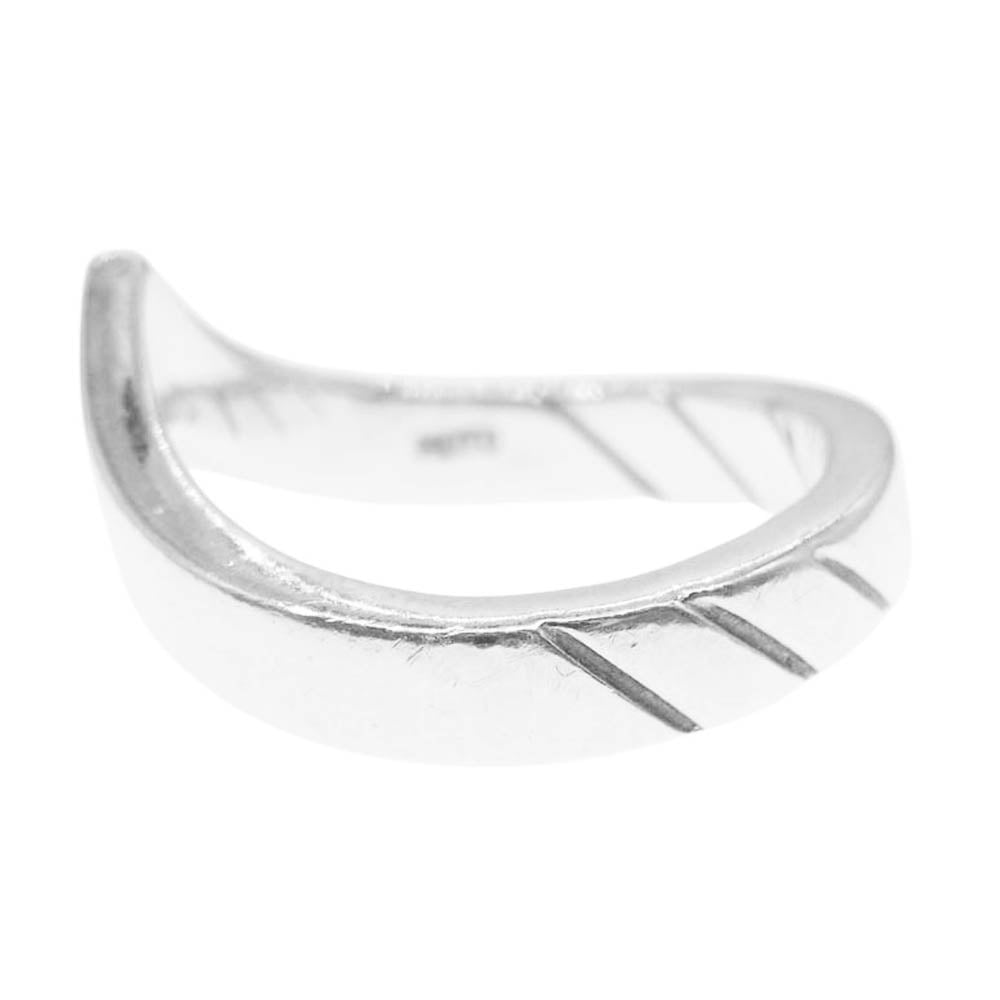 レザーアンドシルバーモト EAGLE RING イーグル リング Mサイズ シルバー系 14号【中古】