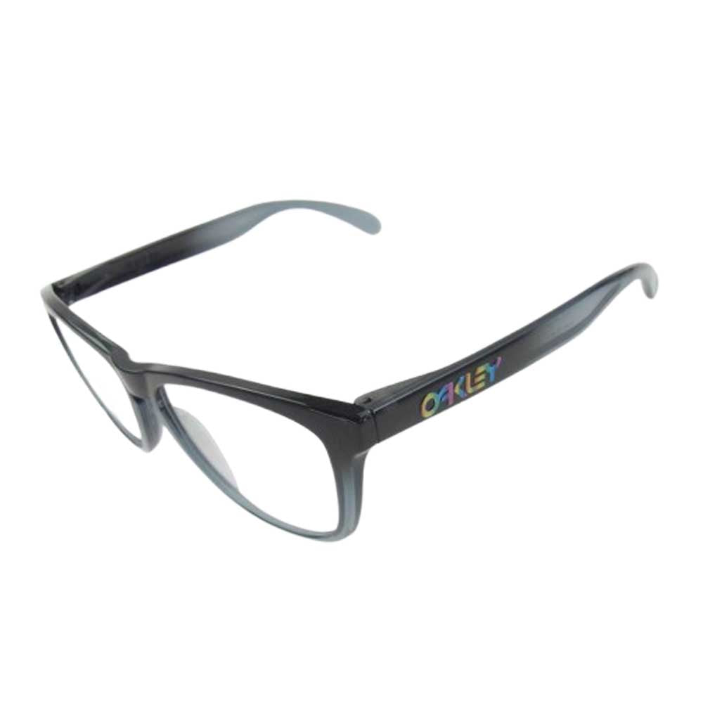 OAKLEY オークリー 24-260 USA製 Frogskins フロッグスキン アイウェア 眼鏡 ブラック系 24-260 55 17【中古】