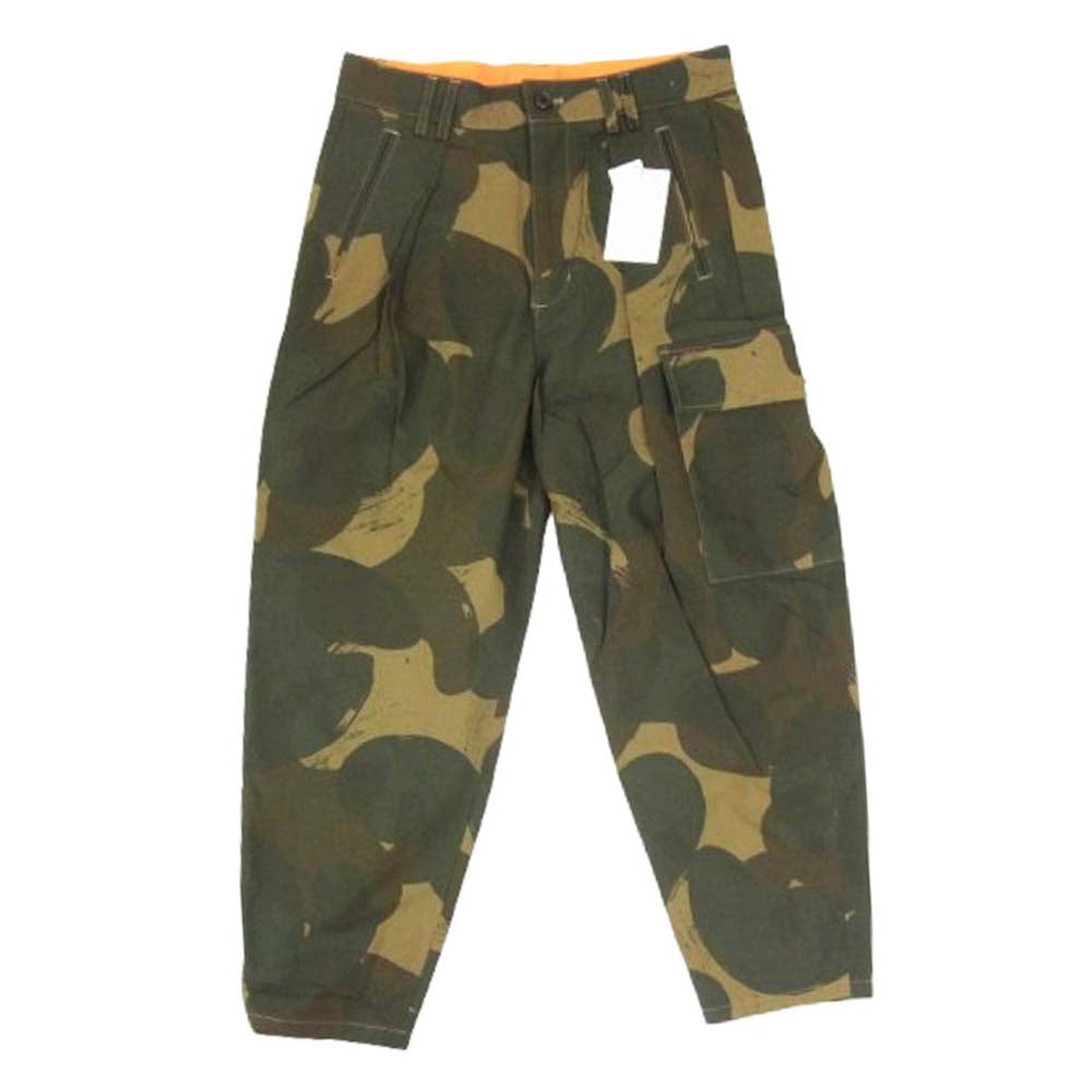 TOMORROWLAND トゥモローランド カモフラージュ カーゴパンツ カーキ系 XS【新古品】【未使用】【中古】
