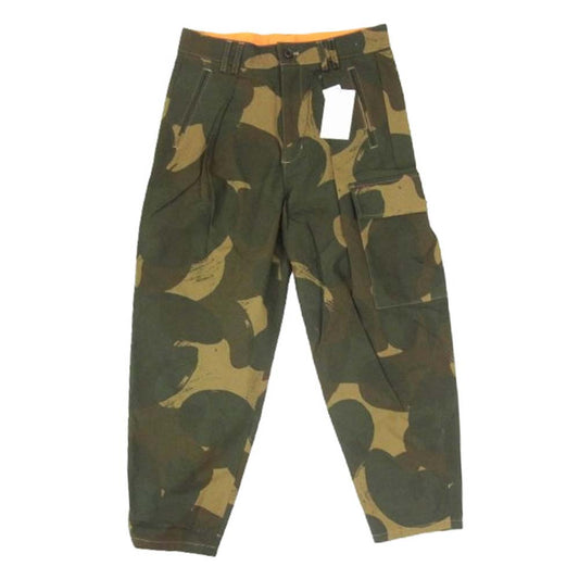 TOMORROWLAND トゥモローランド カモフラージュ カーゴパンツ カーキ系 XS【新古品】【未使用】【中古】