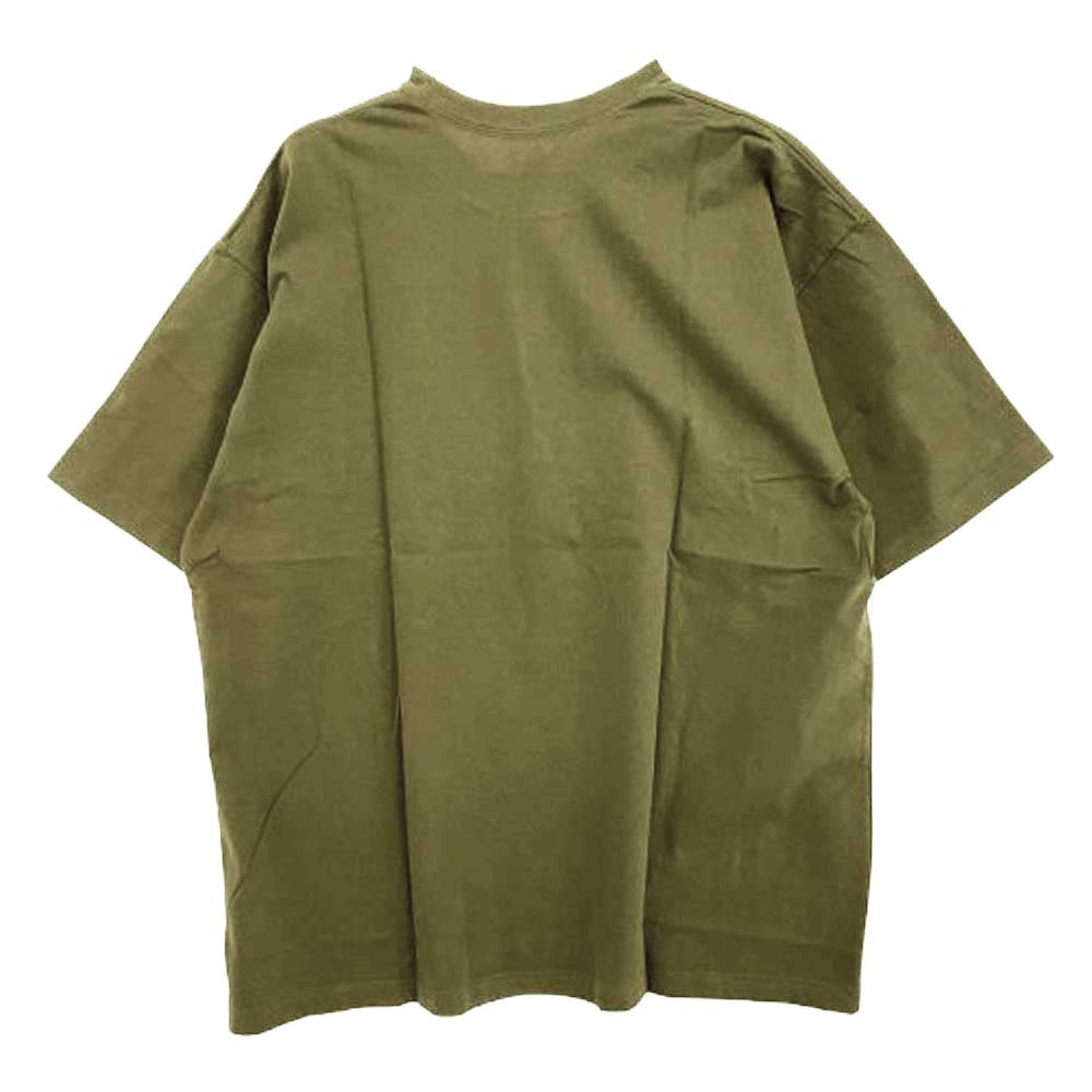 NEIGHBORHOOD ネイバーフッド 22AW 222PCNH-ST14 Specimen Research Lab Tee フロントプリント Tシャツ 半袖カットソー モスグリーン系 XXL【新古品】【未使用】【中古】