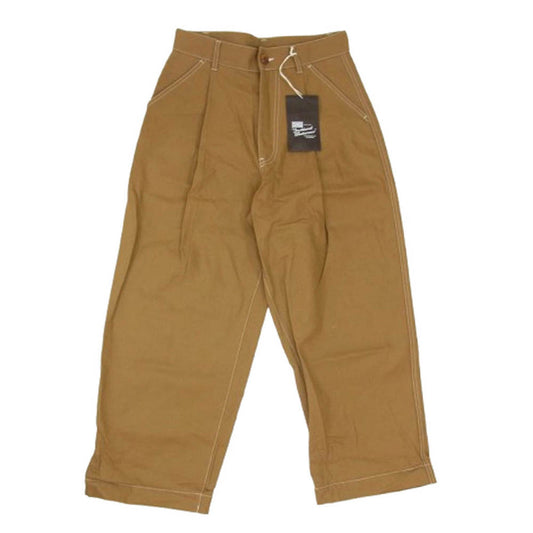Traditional Weatherwear トラディショナルウェザーウェア G191APFPT0022CD コットン ワークパンツ ブラウン系 XS【新古品】【未使用】【中古】
