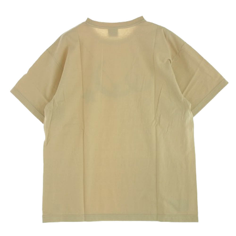 WTAPS ダブルタップス 22SS 221ATDT-STM03S MOON&STAR SS COTTON ムーン&スター 半袖 Tシャツ ベージュ系 2【美品】【中古】
