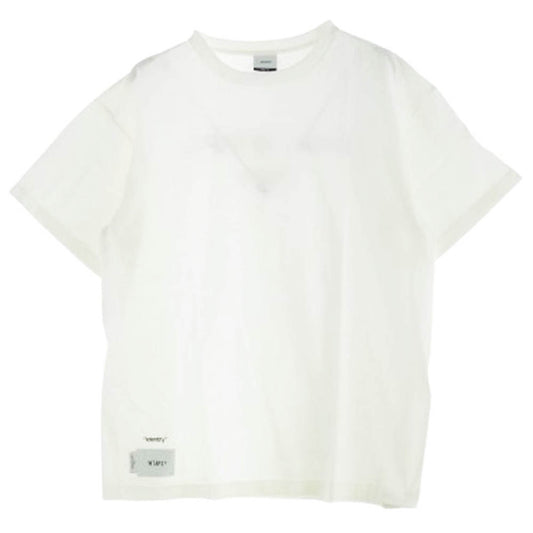 WTAPS ダブルタップス 22SS 221ATDT-STM07S IDENTITY SS COTTON アイデンティティー ショートスリーブ 半袖 Tシャツ ホワイト ホワイト系 2【新古品】【未使用】【中古】
