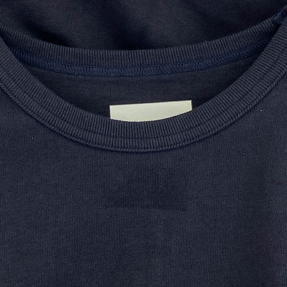 WTAPS ダブルタップス 23SS 231ATDT-CSM11 DESIGN 02 LS COTTON DSQD バックプリント 長袖カットソー ネイビー系 4【極上美品】【中古】