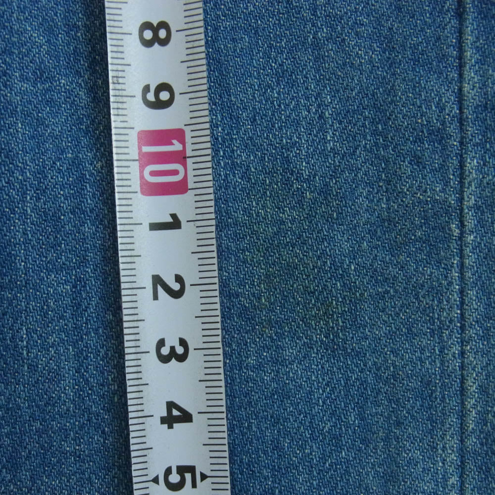 WTAPS ダブルタップス 21AW 212WVDT-PTM06 BLUES BAGGY 02 TROUSERS COTTON DENIM デニム パンツ インディゴブルー系 01【中古】