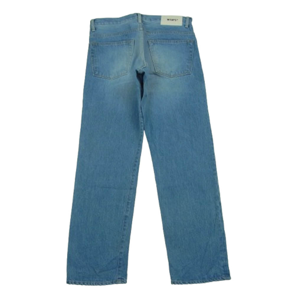 WTAPS ダブルタップス 20AW 202WVDT-PTM06 BLUES BAGGY TROUSERS ブルー バギー トラウザーズ デニム パンツ インディゴブルー系 01【新古品】【未使用】【中古】