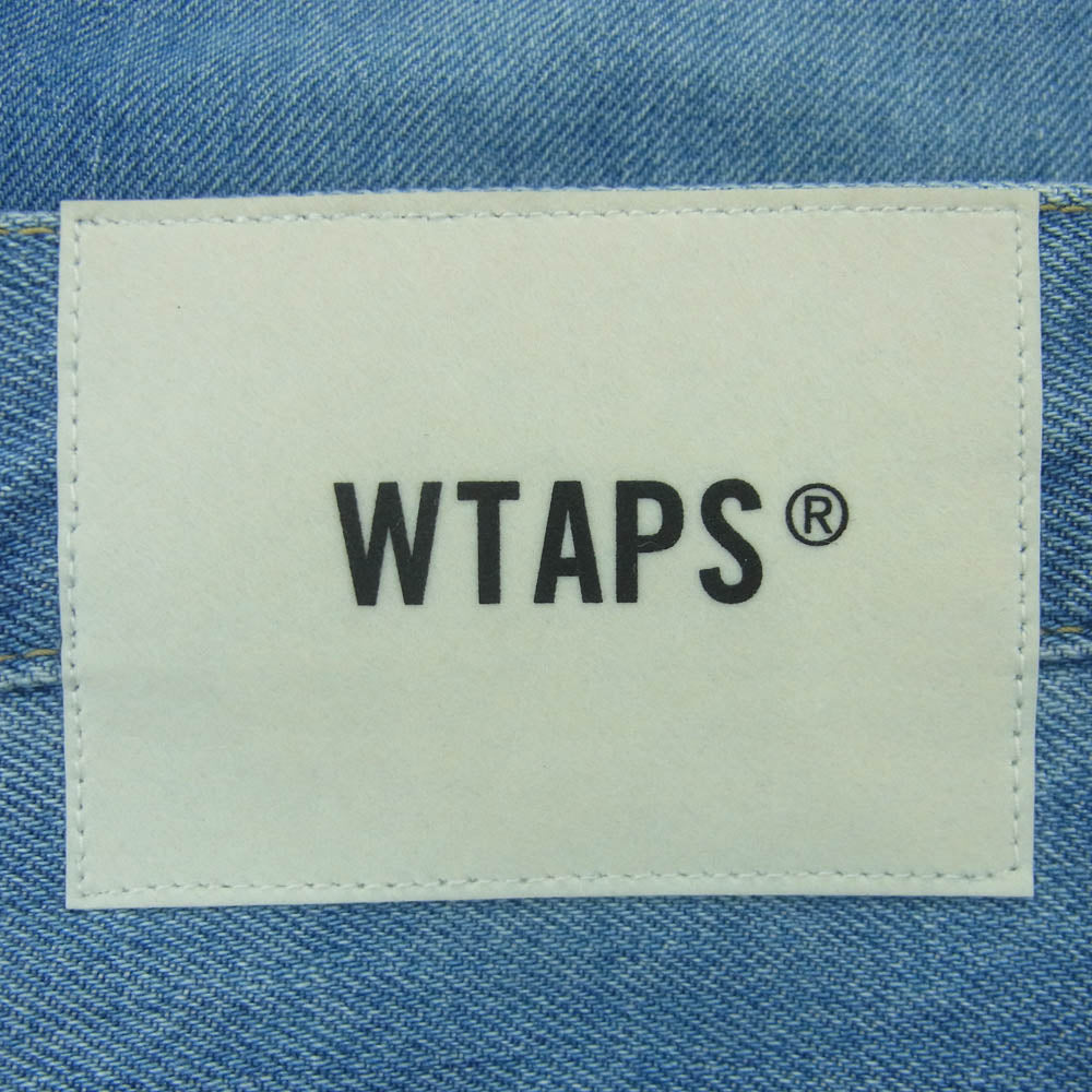 WTAPS ダブルタップス 20AW 202WVDT-PTM06 BLUES BAGGY TROUSERS ブルー バギー トラウザーズ デニム パンツ インディゴブルー系 01【新古品】【未使用】【中古】