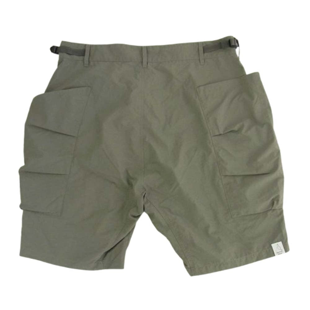 MARMOT マーモット ナイロン ショーツ ハーフパンツ カーキ系 M【中古】