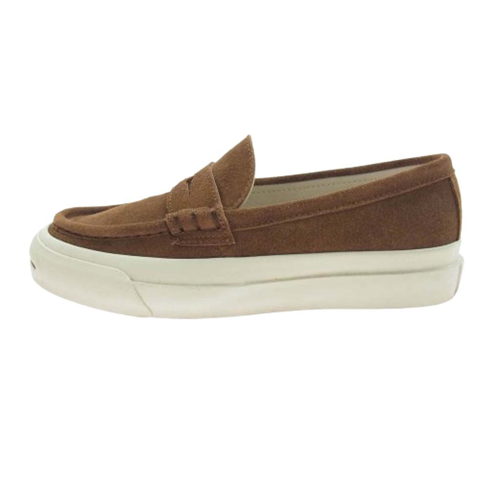 GRAPHPAPER グラフペーパー GU251-90336 JACK PURCELL LOAFER ジャックパーセル スエード ローカットスニーカー ブラウン系 26cm【中古】
