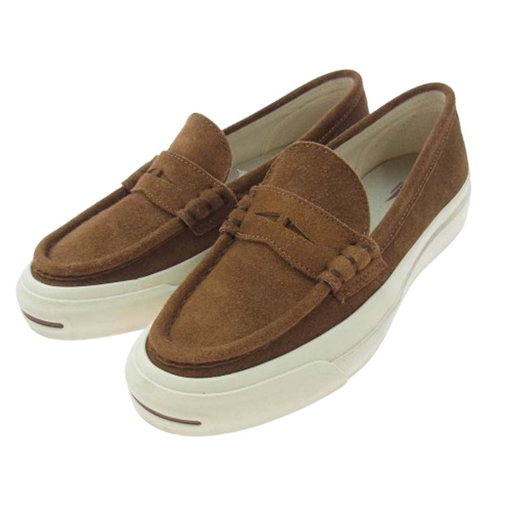 GRAPHPAPER グラフペーパー GU251-90336 JACK PURCELL LOAFER ジャックパーセル スエード ローカットスニーカー ブラウン系 26cm【中古】