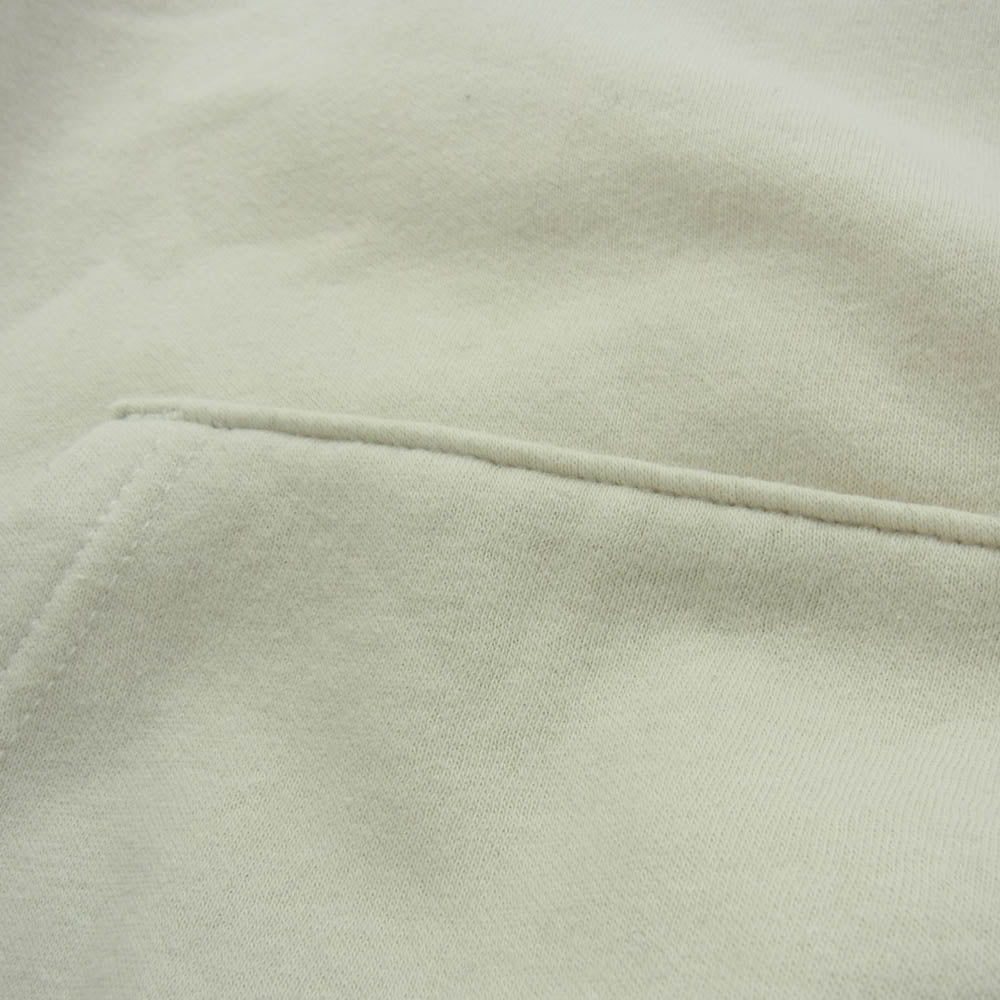 THE NORTH FACE ノースフェイス SQUARE LOGO スクエア ロゴ プルオーバー パーカー オフホワイト系 S【中古】