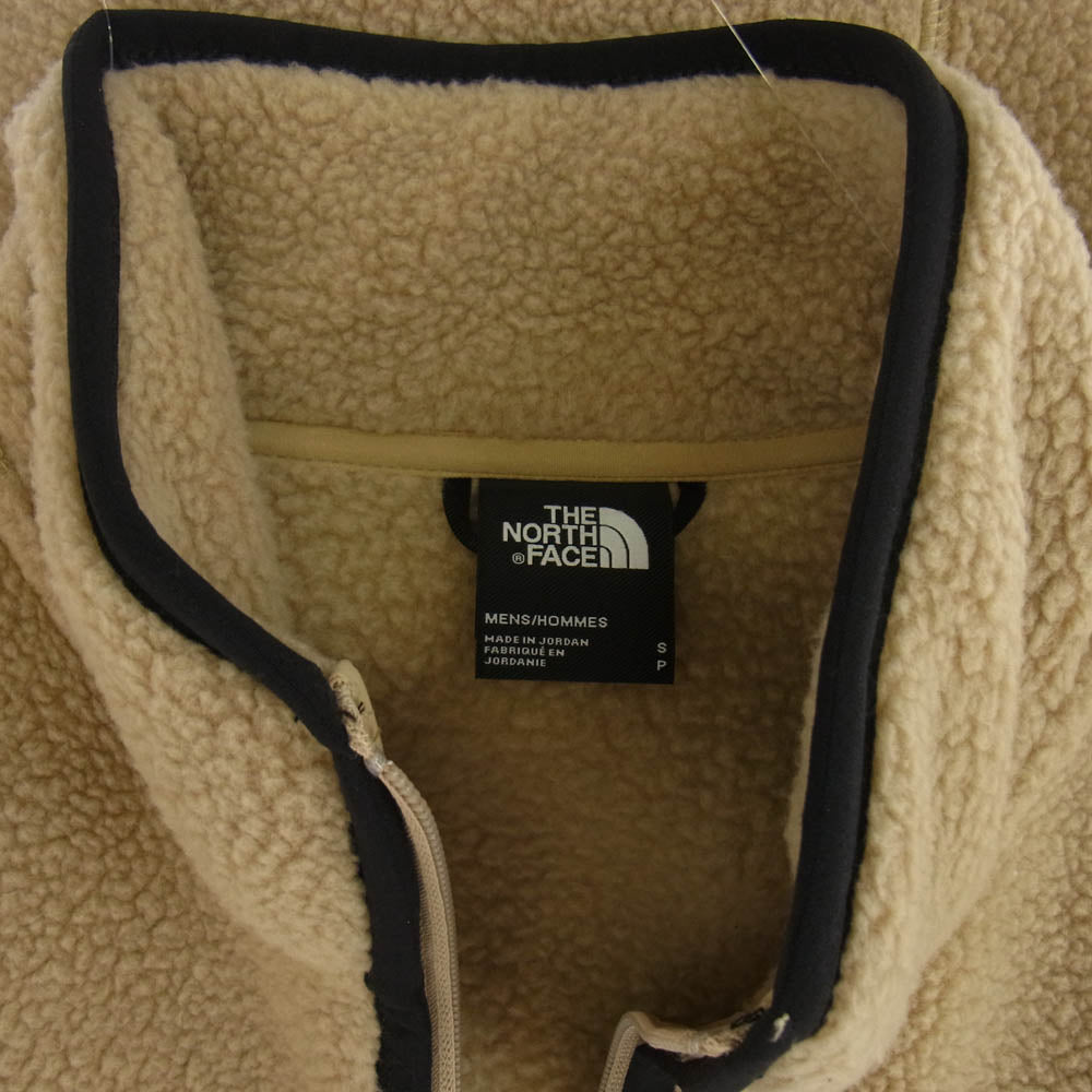 THE NORTH FACE ノースフェイス NF0A4P8T NRTH PK FZ JKT RTO フルジップ スタンド ボアジャケット ブラウン系【中古】