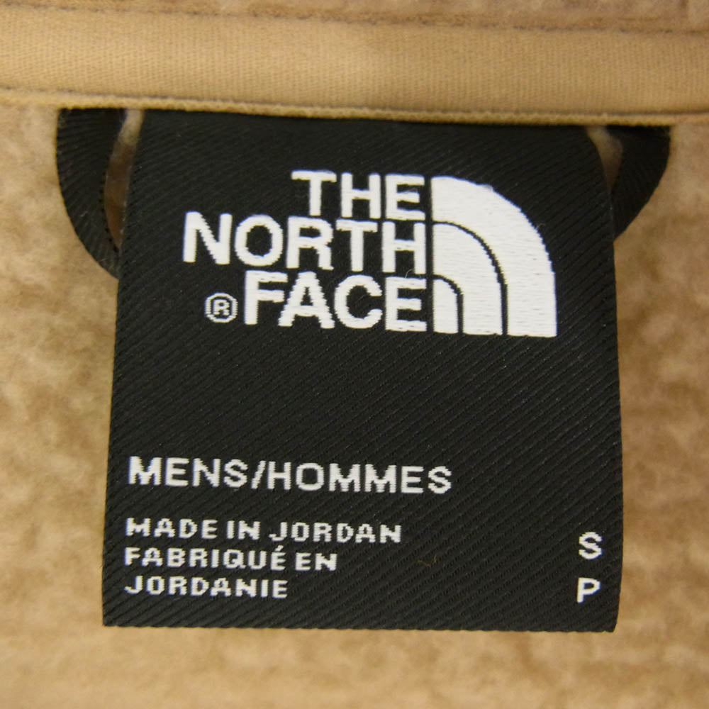 THE NORTH FACE ノースフェイス NF0A4P8T NRTH PK FZ JKT RTO フルジップ スタンド ボアジャケット ブラウン系【中古】