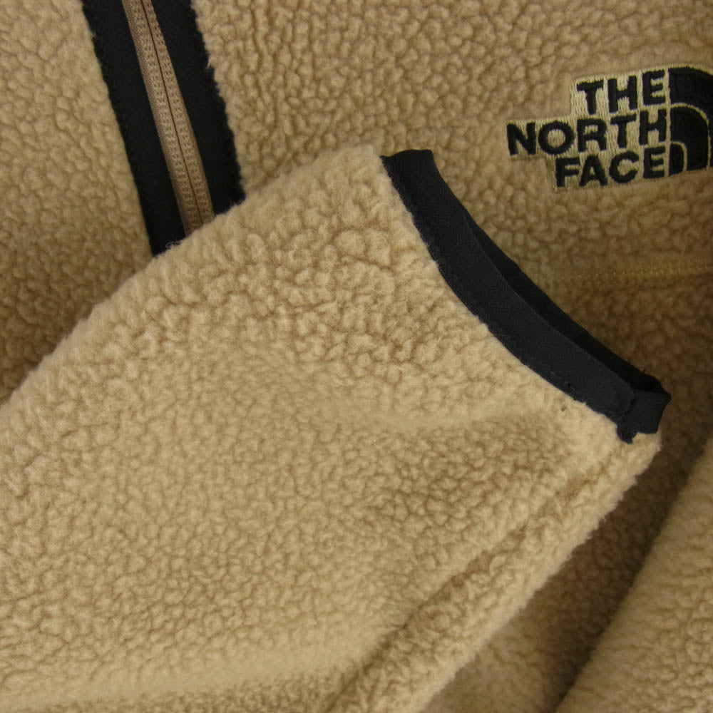 THE NORTH FACE ノースフェイス NF0A4P8T NRTH PK FZ JKT RTO フルジップ スタンド ボアジャケット ブラウン系【中古】