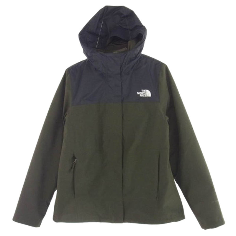 THE NORTH FACE ノースフェイス NF0A5G6N w cedar triclimate 3ウェイ ジャケット フリース マウンテン パーカー モスグリーン系 S【中古】