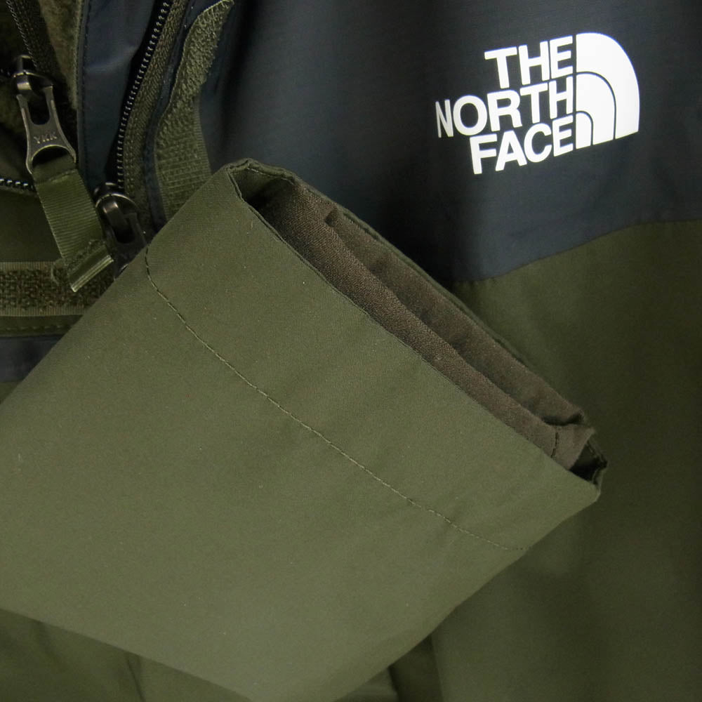 THE NORTH FACE ノースフェイス NF0A5G6N w cedar triclimate 3ウェイ ジャケット フリース マウンテン パーカー モスグリーン系 S【中古】