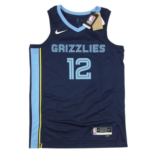 NIKE ナイキ NBA Memphis Grizzlies メンフィス グリズリーズ ゲームシャツ タンクトップ ネイビー系 M【極上美品】【中古】
