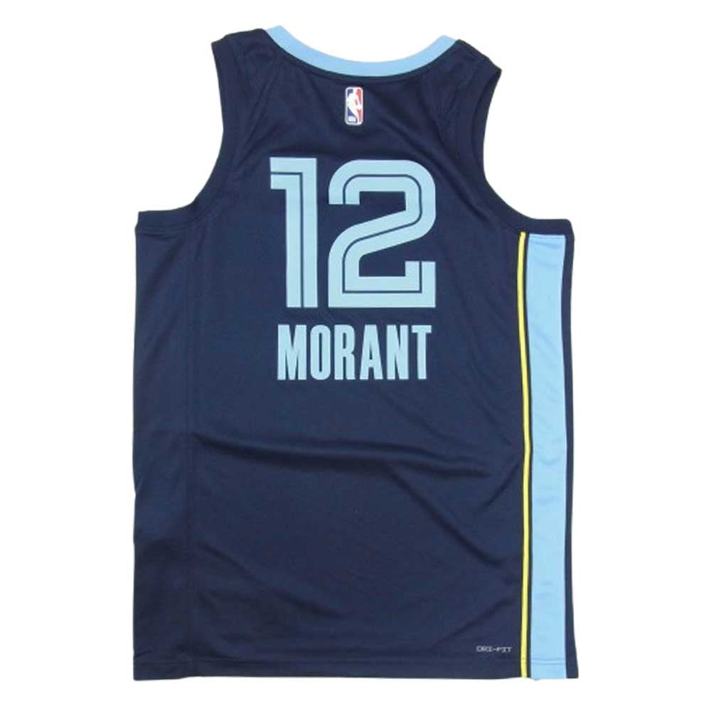 NIKE ナイキ NBA Memphis Grizzlies メンフィス グリズリーズ ゲームシャツ タンクトップ ネイビー系 M【極上美品】【中古】