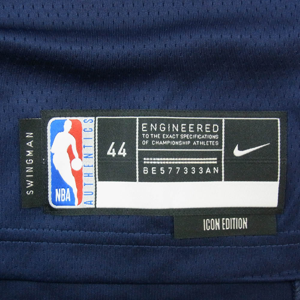 NIKE ナイキ NBA Memphis Grizzlies メンフィス グリズリーズ ゲームシャツ タンクトップ ネイビー系 M【極上美品】【中古】